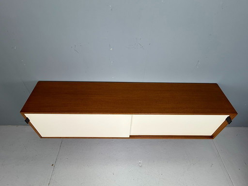 Florence Knoll für Knoll, Hängeschrank aus Walnussholz, Modell 123 W-1, 1947