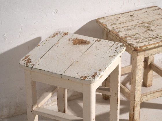 Comodini antichi in legno di pino – Europa Centrale, circa 1940 #8 – Rustic (photo 14 of 38)