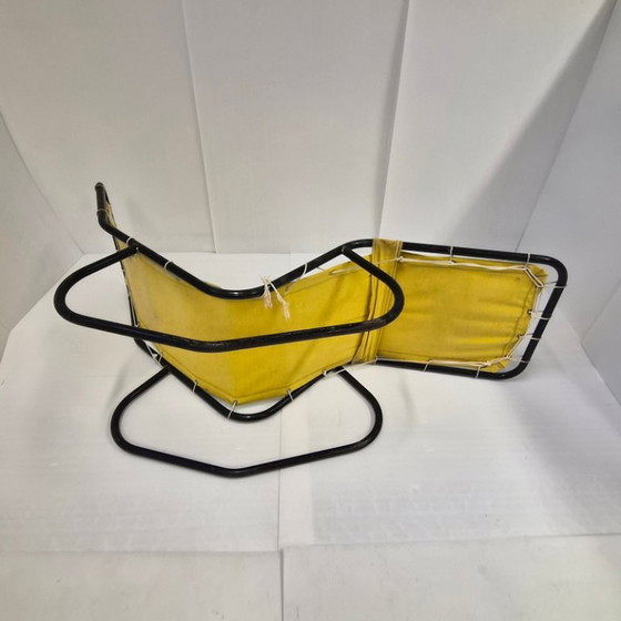 Image 1 of Vintage Barwa schommelende chaise longue uit de jaren 50 van J. Waldheim & Edgar Bartolucci