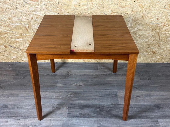 Image 1 of 60's 70's Teak Dining Table Table de salle à manger Par Burchardt-Nielsen Made In Denmark