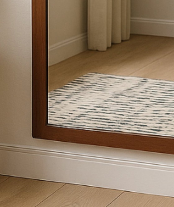 Image 1 of Miroir scandinave en teck, Suède, 1960