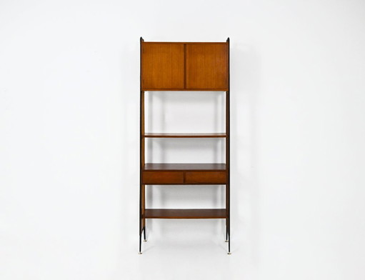 Mueble de pared italiano, década de 1950.