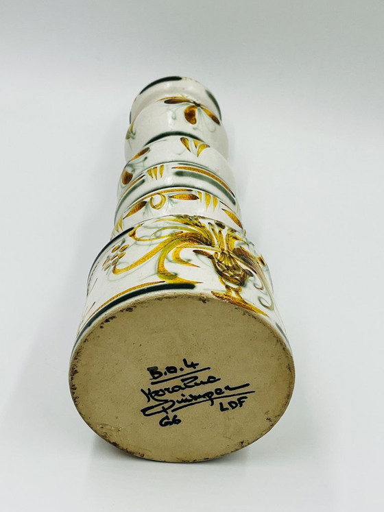 Large Vase Keraluc Quimper Jos Le Corre 1960 – Ceramic (photo 11 of 11)