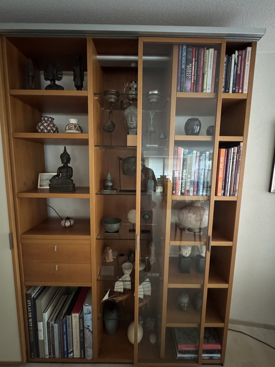 Image 1 of Armoire murale Poliform en noyer