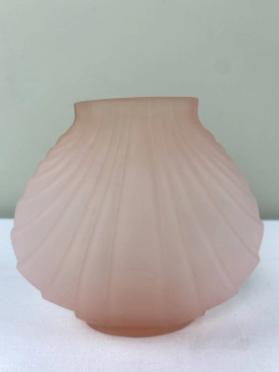 Art Deco vase in opaque glass – Crystal (photo 6 of 8)