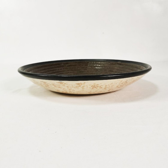 Gran plato de cerámica Art Déco, diseñado por Raymond Chevallier para Boch Frères Keramis, 1935 – Decoración (photo 5 of 8)