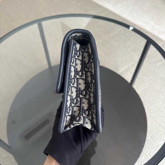 Image 1 of DIOR 30 MONTAIGNE - MONOGRAMMA CON FERRAMENTA DORATA E CINTURINO
