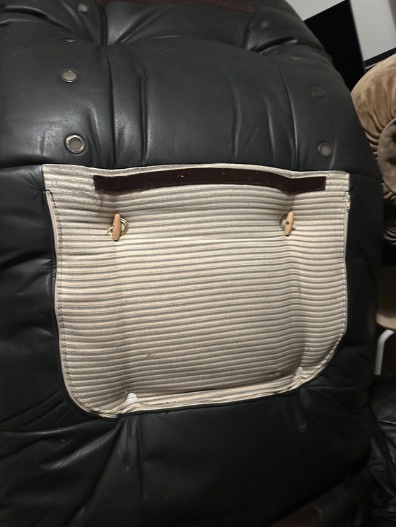 Image 1 of Armchair, ligne roset Marsala black leather