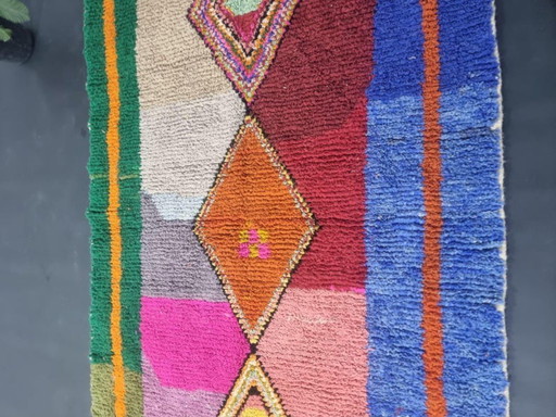Tapis berbères veelkleurige en laine 250cmx150cm