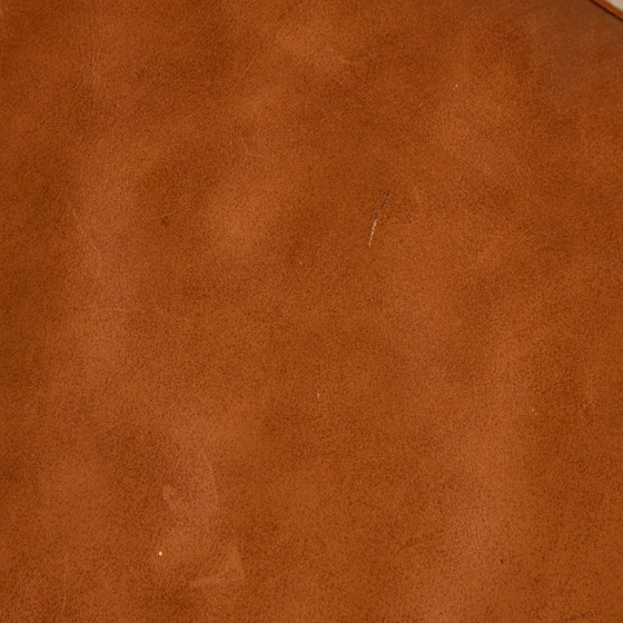 Image 1 of MK11156 Ottoman with leather upholstery