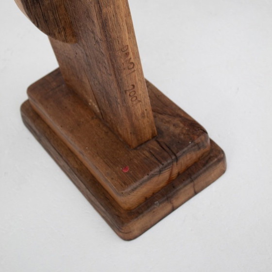 Image 1 of Ensemble de 3 sculptures en bois de Luciano Bertolotto