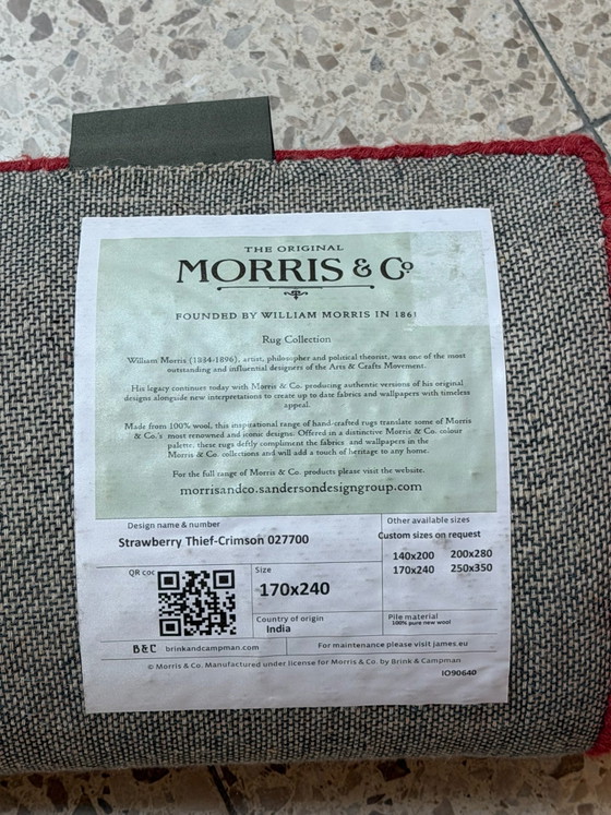 Brink en Campman Morris & Co Strawberry Thief rug – Brink & Campman, Rugs & carpets, Wool (photo 7 of 7)