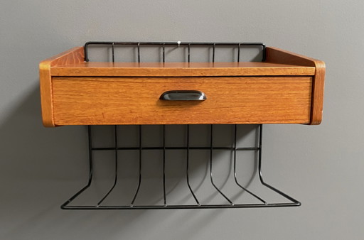 String wandmeubel voor telefoon 1960s