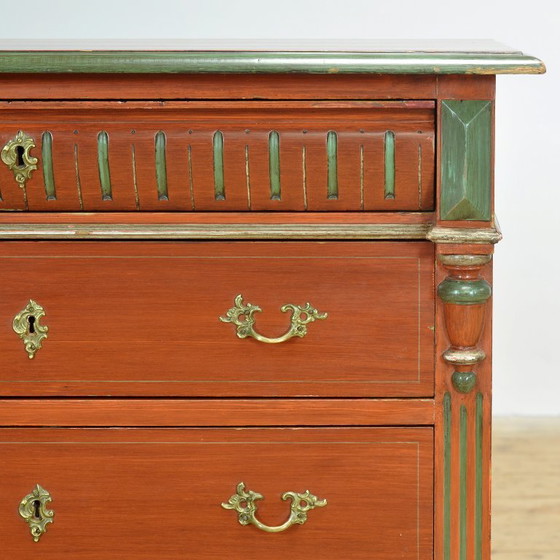 Grenen Ladekasten, Circa 1925 – Wood, Brass (photo 10 of 12)