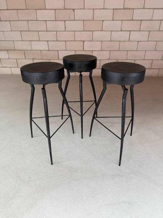 Image 1 of Zeus Noto Alice barstool by Claudio Nardi (more in stock)