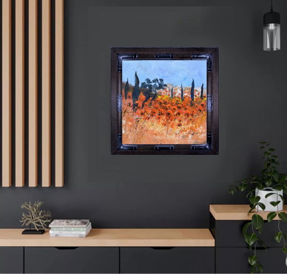 Image 1 of Rode klaprozen in de Provence