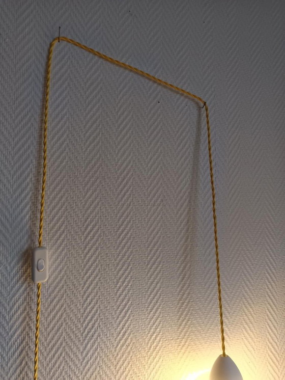 Image 1 of Vintage flower portable lamp