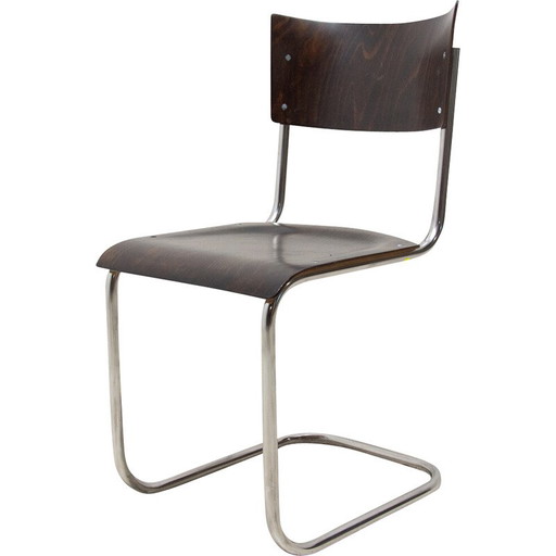 Sedia vintage Bauhaus S43 di Mart Stam, anni '30