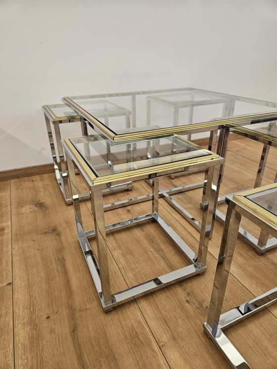 Image 1 of 6 x mesa auxiliar, mesa de centro