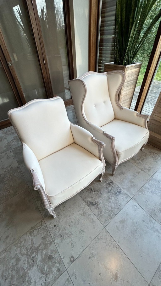 Ensemble de 2 fauteuils élégants