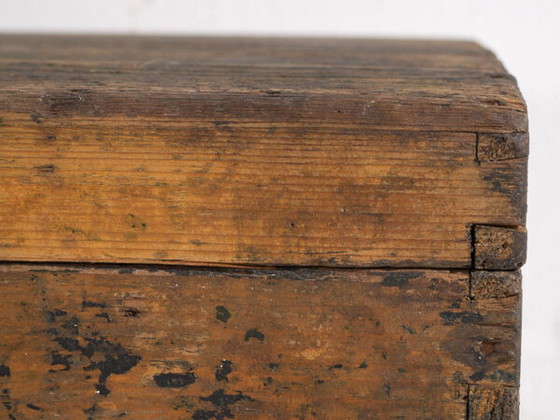 Small antique metal frame chest (c.1900) #3 – Chest of drawers, Rustic (photo 16 of 34)