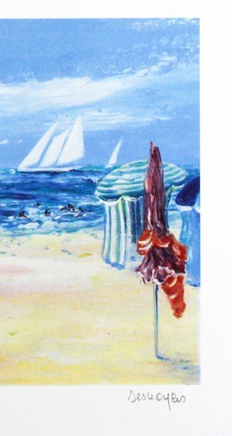 Image 1 of Desnoyers, Serge - Au Bord du Mer - Farblithografie