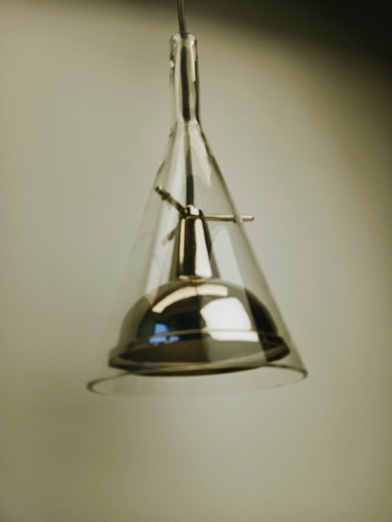 Image 1 of Set van 2 Vintage Design Hanglampen – Grantlamp Spanje – Space Age