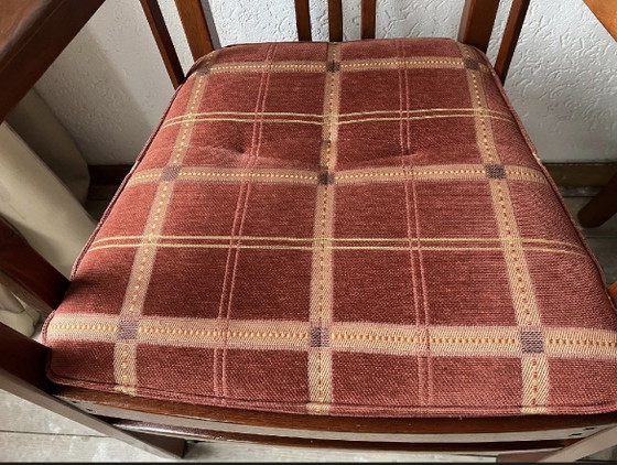 Schuitema Art Nouveau Armchairs – Textile, Wood (photo 5 of 7)