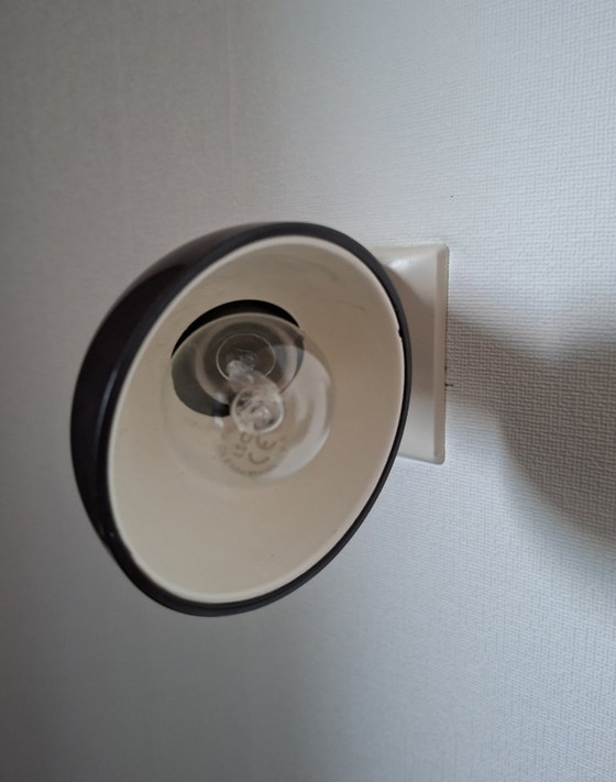 Vintage Deense bruine stekkerlamp Van Bendt Hansen – DL-Lampen, Spotjes, Kunststof, Metaal (photo 11 of 18)