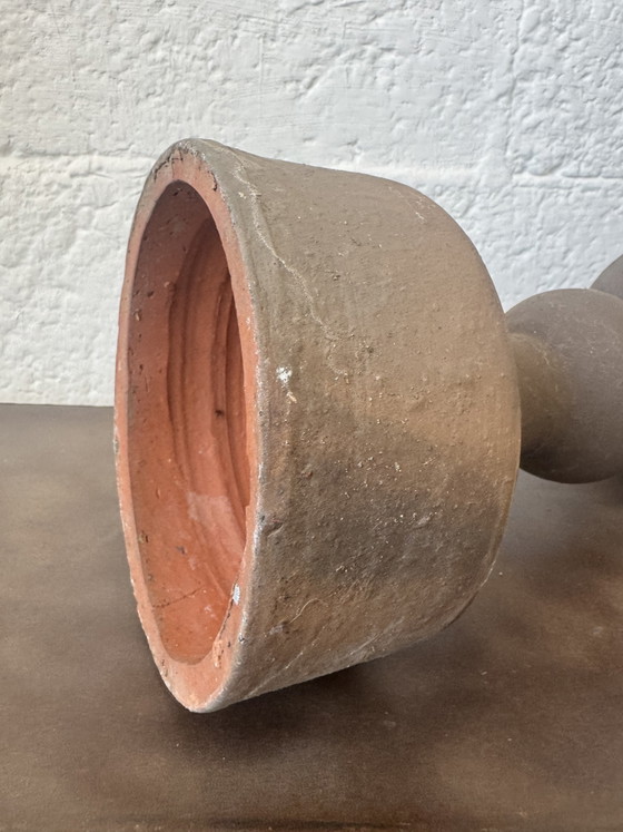 Image 1 of Antique terracotta ridge tile