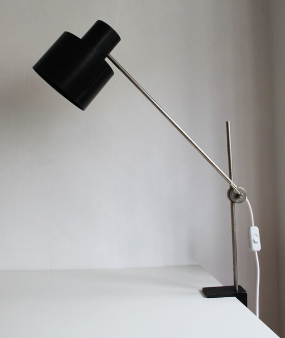 Image 1 of Lampada da tavolo “Commissar” degli anni '60 di Jan Suchan Elektrosvit Nové Zámky, Cecoslovacchia