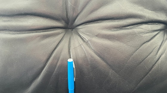 Image 1 of Montis Canyon Gerard van den Berg Chaise Longue – Gijs Papavoine (Black Leather)