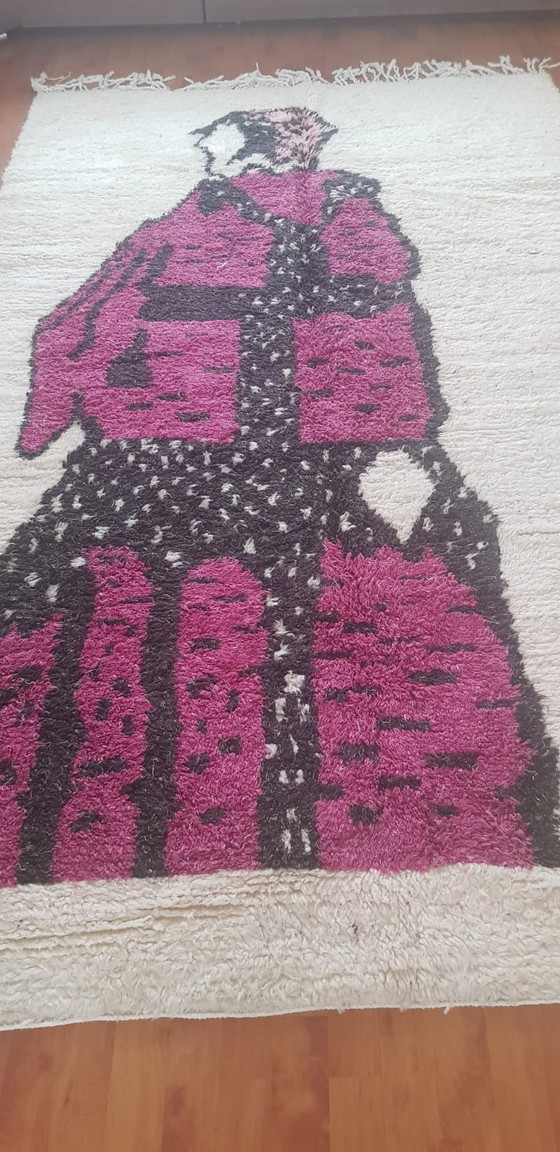 Image 1 of Handgeknoopt Berber kleed wol 262x158cm