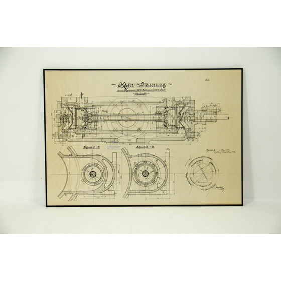 Image 1 of Vintage hand-drawn technique, 1925