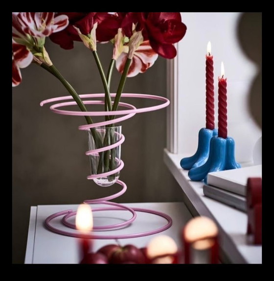Image 1 of Jarrón espiral IKEA x Gustaf Westman – WINTERFINT – NUEVO EN CAJA – ARTÍCULO DE COLECCIÓN