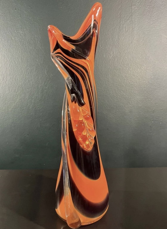 Image 1 of Vintage Murano Glass Vase