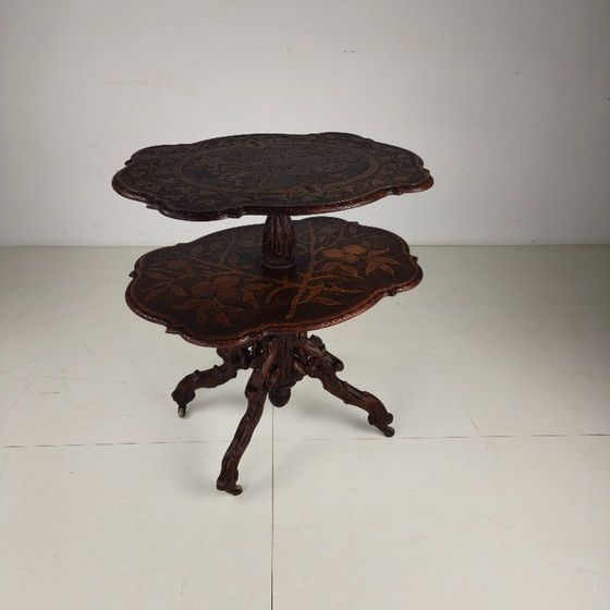 Image 1 of Estantería Selva Negra de Horrix – finales del siglo XIX