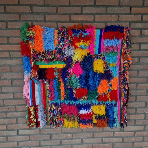 Vintage wandkleed wanddecoratie muurkleed kunstwerk