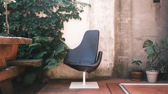 Image 1 of Moroso Fjord feauteuil en poef 1 set