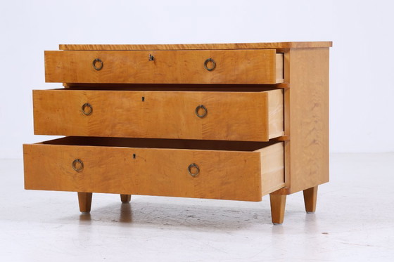 Image 1 of Vintage ladekast | Mid Century ladekast | houten opbergmeubel 60s 70s #05-24