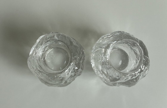 Image 1 of Kosta Boda Snowball, set van 2 stuks
