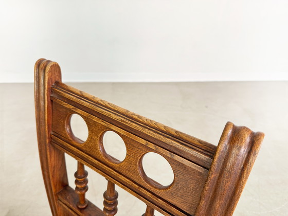 Image 1 of 6er Set Original Jugendstil Stühle Antik Esszimmerstuhl Schnitzerei