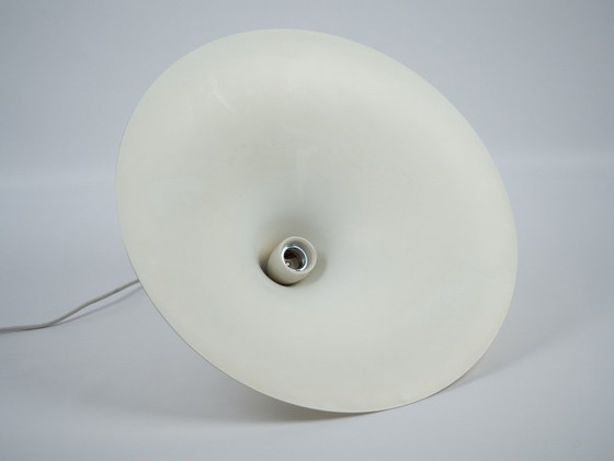 Danish Vintage Semi Pendant Lamp by Bonderup and Thorup, 1968 – Louis Poulsen, Aluminium (photo 8 of 11)