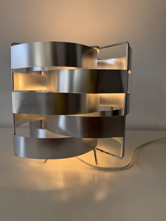 Max Sauze Lampe Uranus Space Age Memphis Starck – Lampade da tavolo, Aluminium (photo 5 of 8)