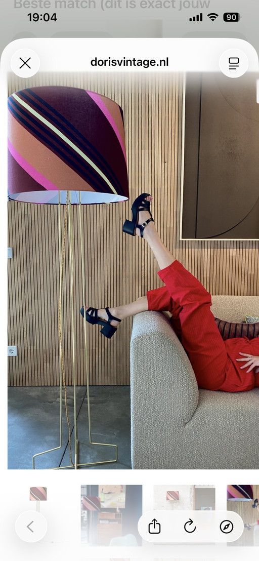 Lampada da terra HKliving Doris