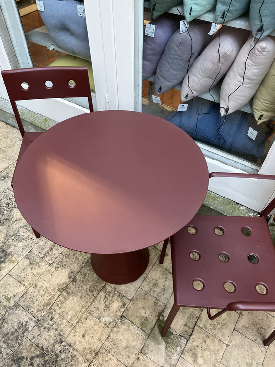 Image 1 of Juego de mesa Hay Cone en color rojo hierro