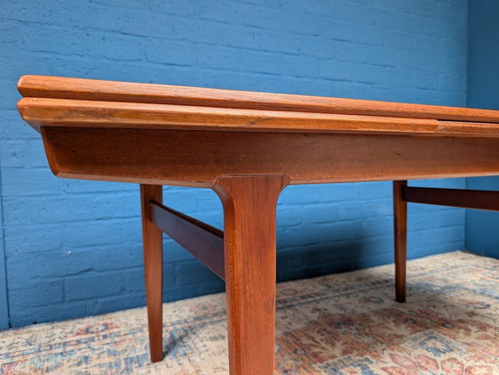 Image 1 of Vintage Extendable Dining Table, Vejle Stolefabrik, Danish Design From The Sixties