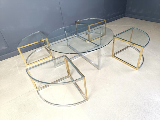 Grande table basse de Maison Charles, 1970