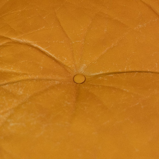 Image 1 of 1x divano grande in pelle marrone Coronado vintage del 1970 di Tobia Scarpa per C&B Italia