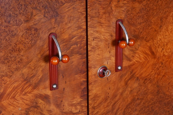Gerestaureerd art-deco dressoir, van J. Halabala, UP Zavody, mahoniehout, Tsjechië, jaren 1920 – UP Závody (photo 26 of 44)